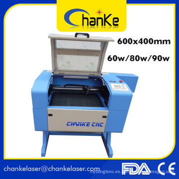 Máquina de grabado de corte de papel de 600X400mm 60W con láser CNC